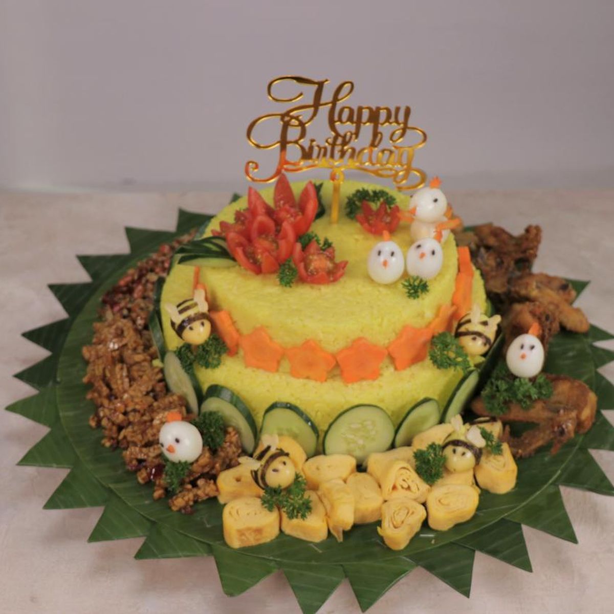 Detail Gambar Tumpeng Ulang Tahun Unik Nomer 6