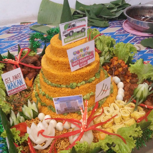 Detail Gambar Tumpeng Ultah Dan Ucapannya Nomer 13