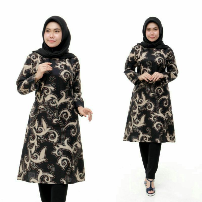 Detail Gambar Tunik Batik Modern Nomer 16