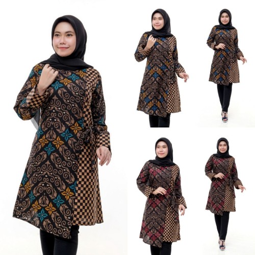 Detail Gambar Tunik Batik Modern Nomer 50