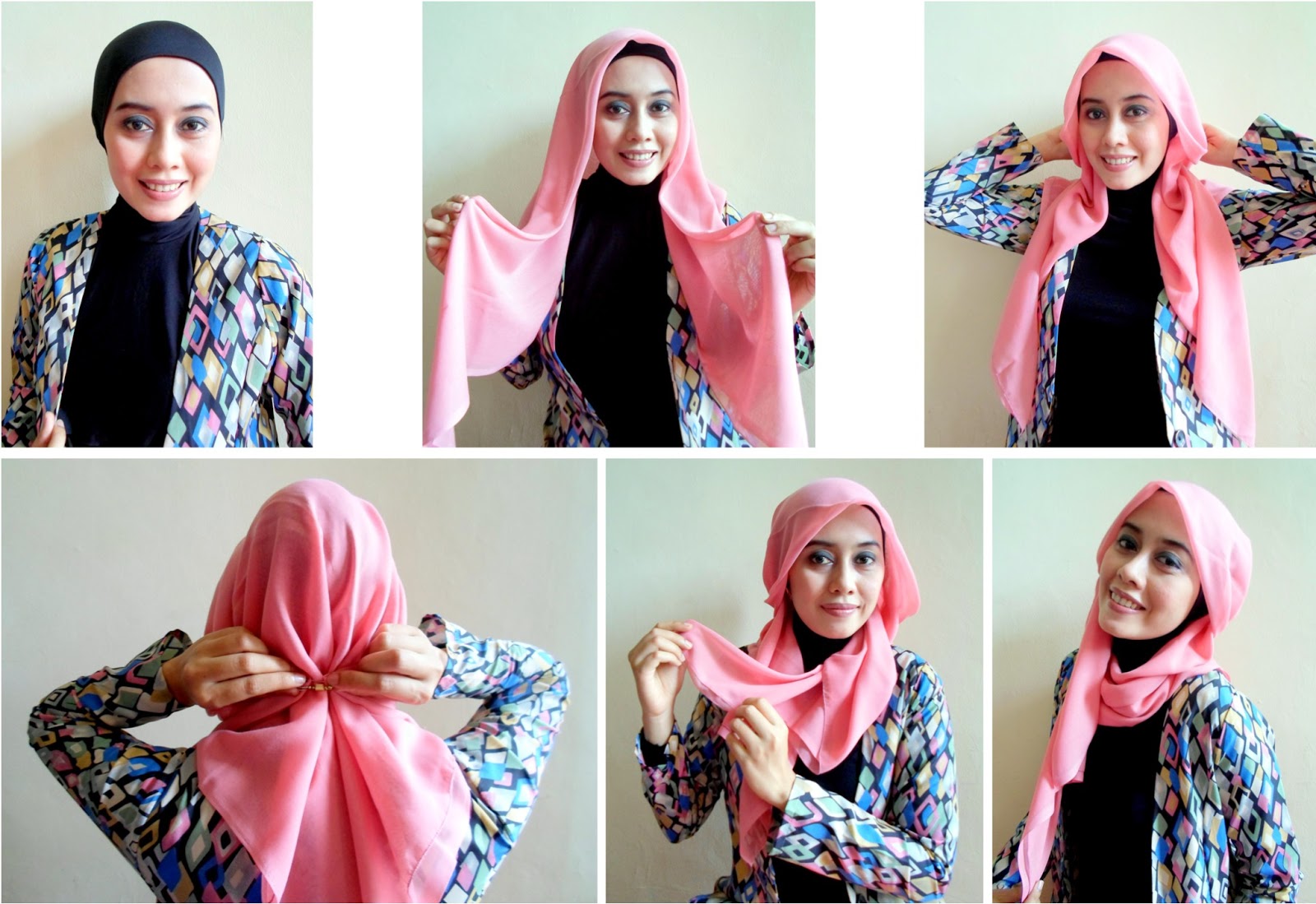 Detail Gambar Tutorial Hijab Barbie Bel Nomer 6