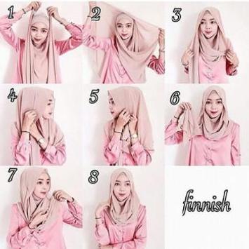 Detail Gambar Tutorial Hijab Segi Empat Nomer 36