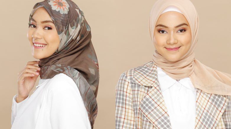 Detail Gambar Tutorial Hijab Segi Empat Nomer 54
