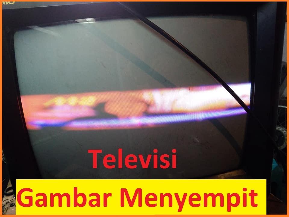 Detail Gambar Tv Mengecil Di Tengah Nomer 3