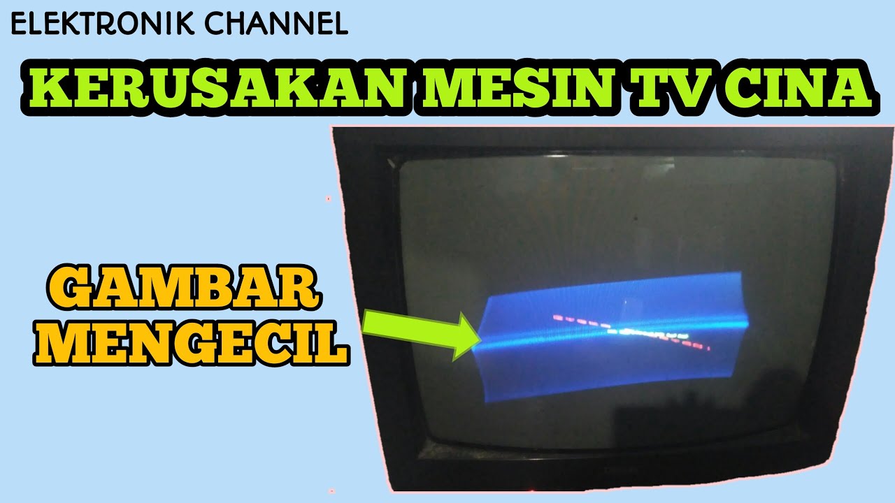 Detail Gambar Tv Mengecil Di Tengah Nomer 4