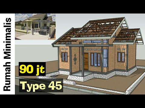 Detail Gambar Type Rumah 45 Nomer 53