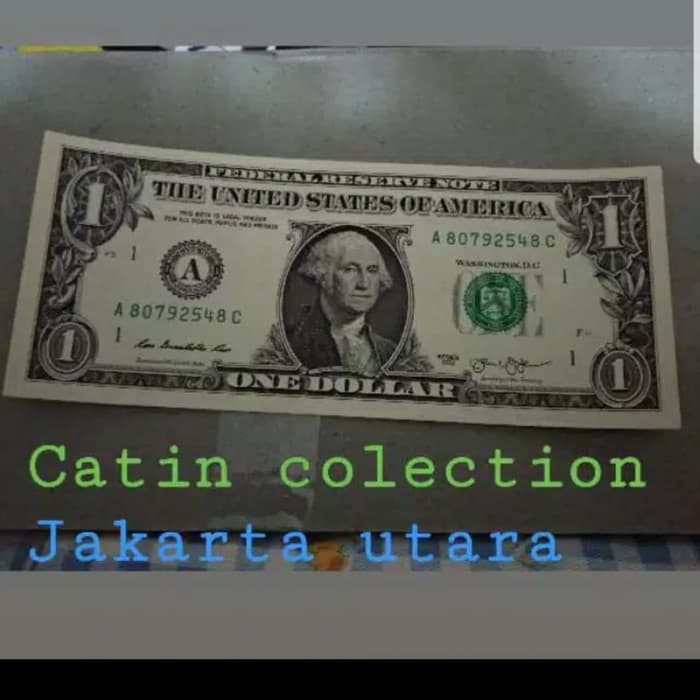 Detail Gambar Uang 1 Dolar Nomer 21