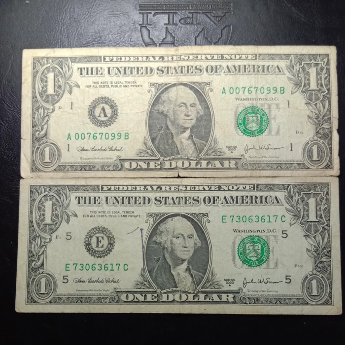 Detail Gambar Uang 1 Dollar Amerika Nomer 12