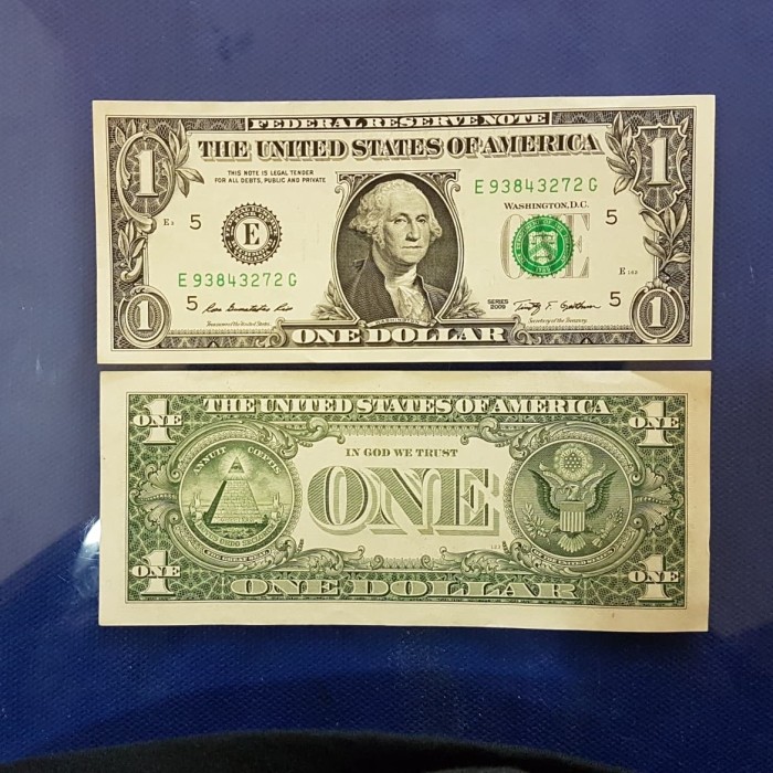 Detail Gambar Uang 1 Dollar Amerika Nomer 37