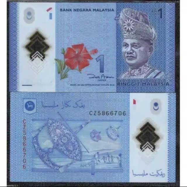 Gambar Uang 1 Ringgit Malaysia - KibrisPDR