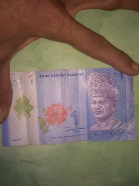 Detail Gambar Uang 1 Ringgit Malaysia Nomer 27