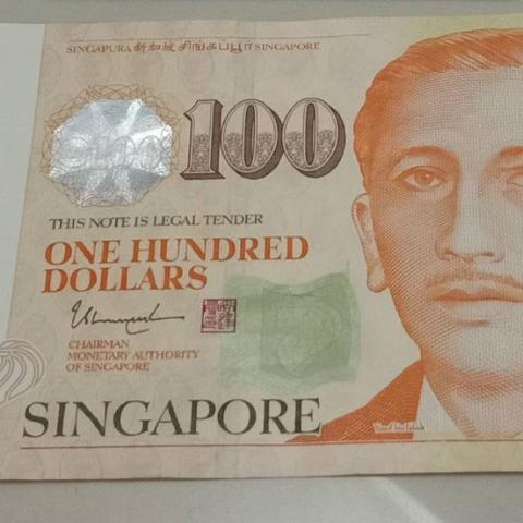 Detail Gambar Uang 100 Dolar Singapura Nomer 10