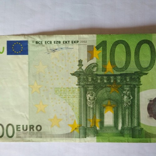 Detail Gambar Uang 100 Euro Nomer 3