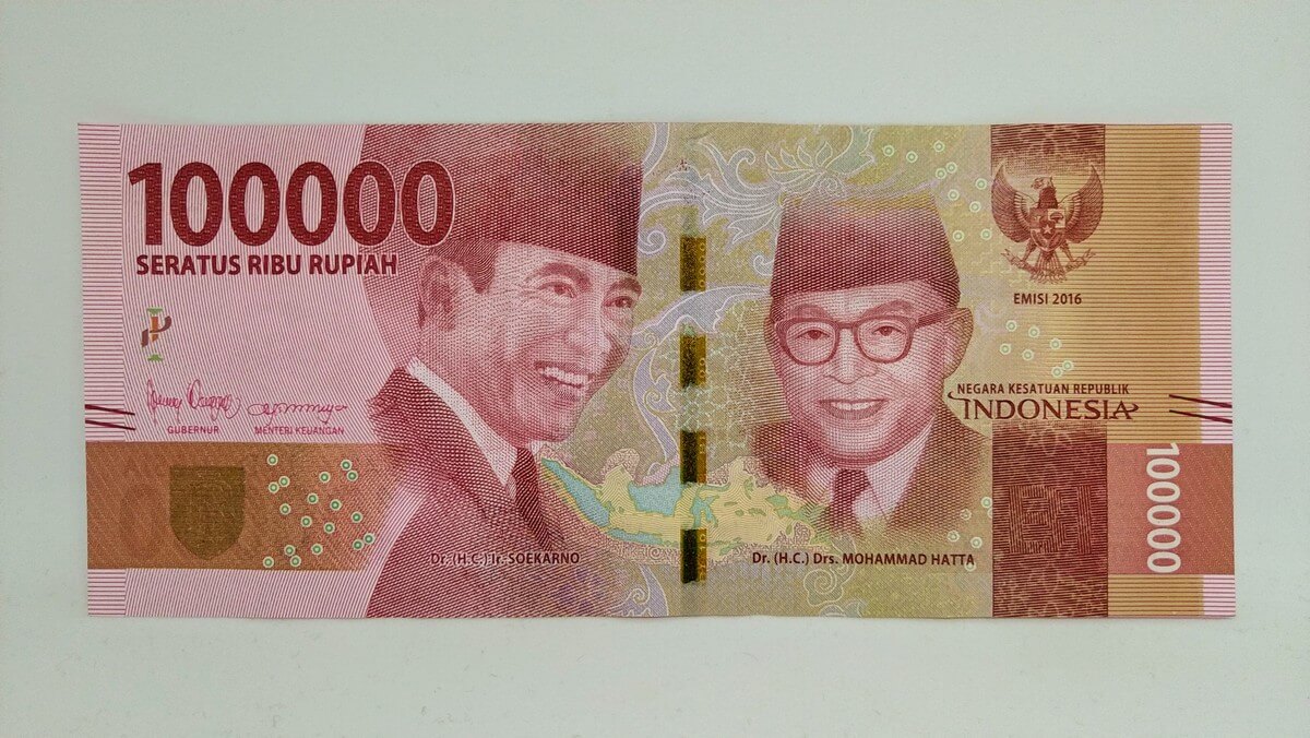 Detail Gambar Uang 100 Ribu Rupiah Nomer 12
