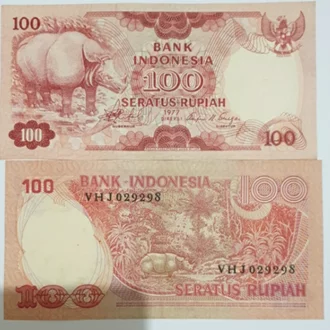 Detail Gambar Uang 100 Rupiah Nomer 18