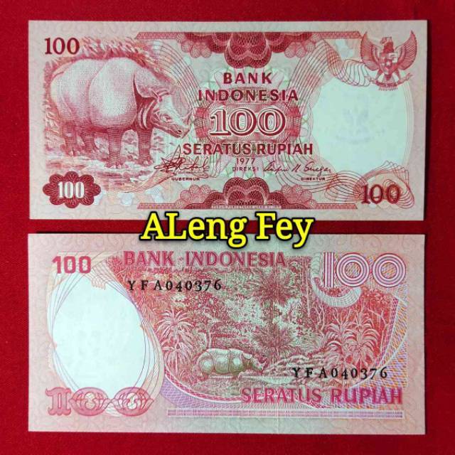 Detail Gambar Uang 100 Rupiah Nomer 19