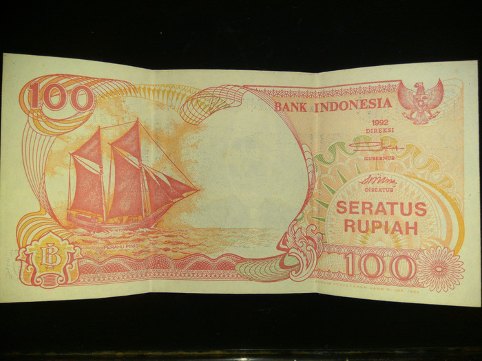 Detail Gambar Uang 100 Rupiah Nomer 23