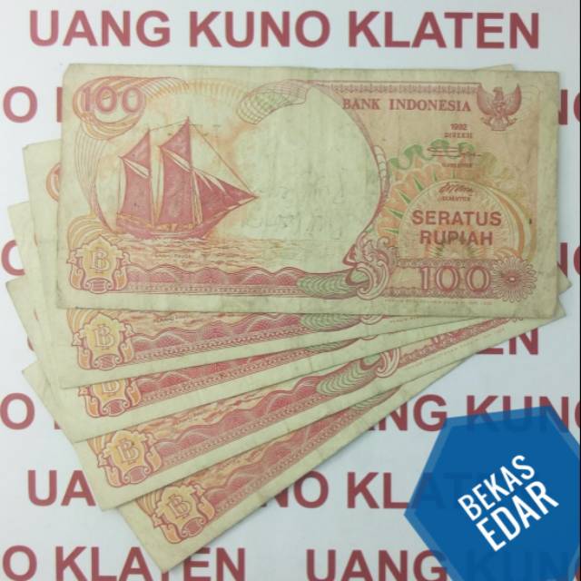 Detail Gambar Uang 100 Rupiah Nomer 49