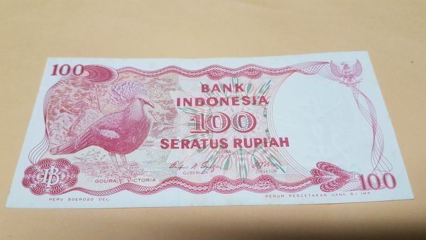 Detail Gambar Uang 100 Rupiah Nomer 58