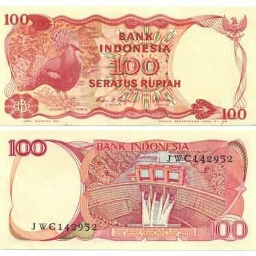 Detail Gambar Uang 100 Rupiah Nomer 9