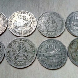 Detail Gambar Uang 100 Rupiah Logam Nomer 32