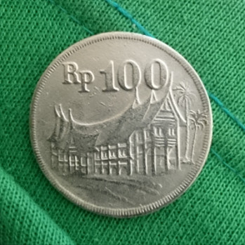 Detail Gambar Uang 100 Rupiah Logam Nomer 44