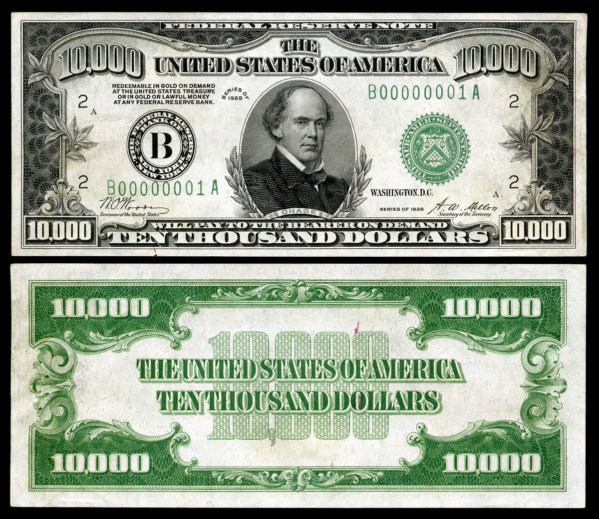 Detail Gambar Uang 1000 Dolar Amerika Nomer 14