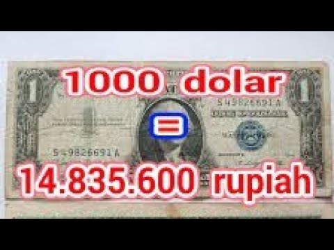 Detail Gambar Uang 1000 Dolar Amerika Nomer 33