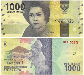 Detail Gambar Uang 1000 Rupiah Nomer 11
