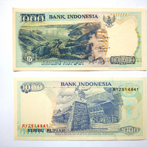 Detail Gambar Uang 1000 Rupiah Nomer 36