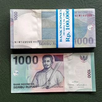 Detail Gambar Uang 1000 Rupiah Nomer 55