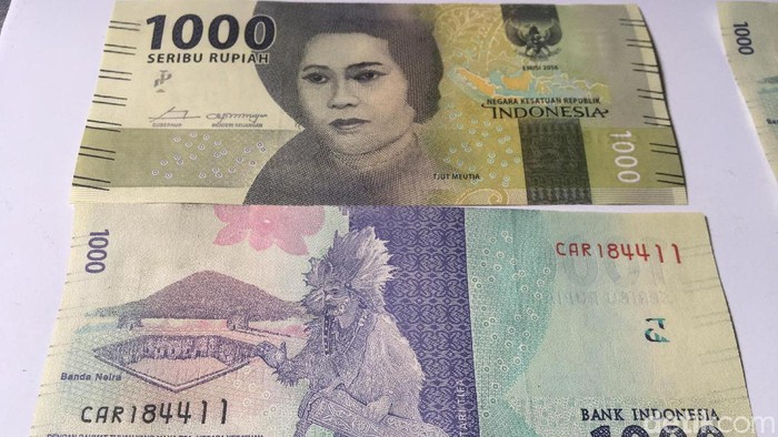 Detail Gambar Uang 1000 Rupiah Nomer 7