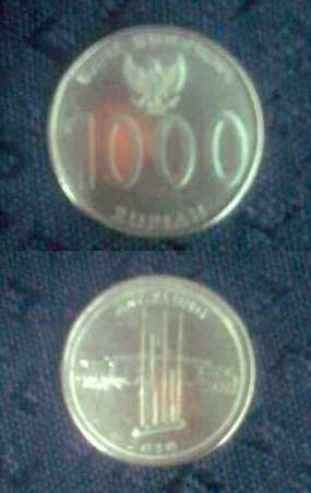 Detail Gambar Uang 1000 Rupiah Logam Nomer 13