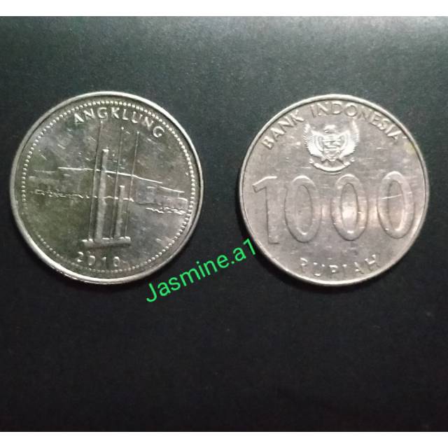 Detail Gambar Uang 1000 Rupiah Logam Nomer 14