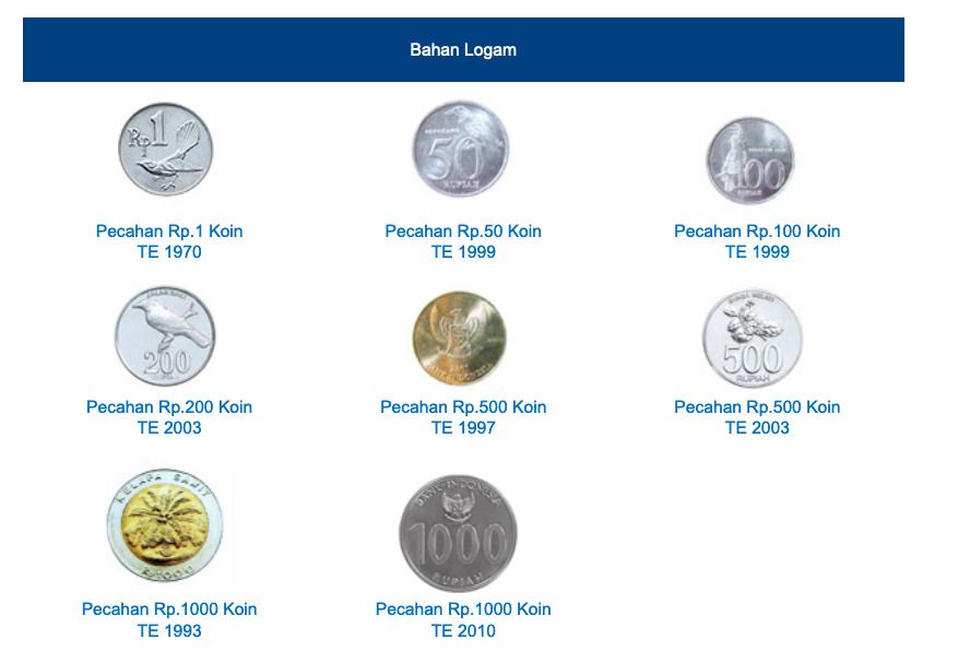 Detail Gambar Uang 1000 Rupiah Logam Nomer 42