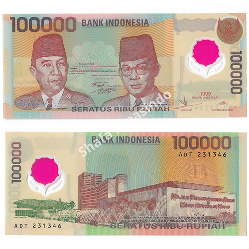 Detail Gambar Uang 100000 Baru Nomer 51