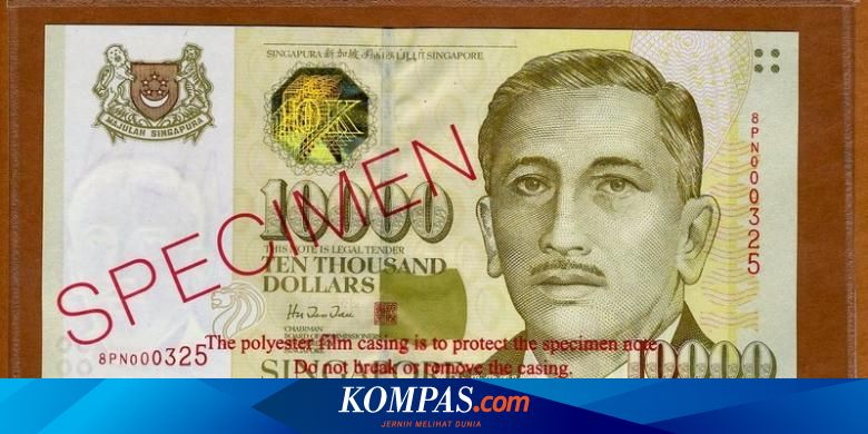 Detail Gambar Uang 2 Dolar Singapura Nomer 22