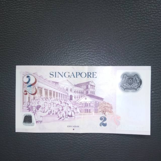 Detail Gambar Uang 2 Dolar Singapura Nomer 39