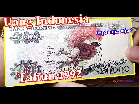 Detail Gambar Uang 20 Ribu Lama Nomer 50