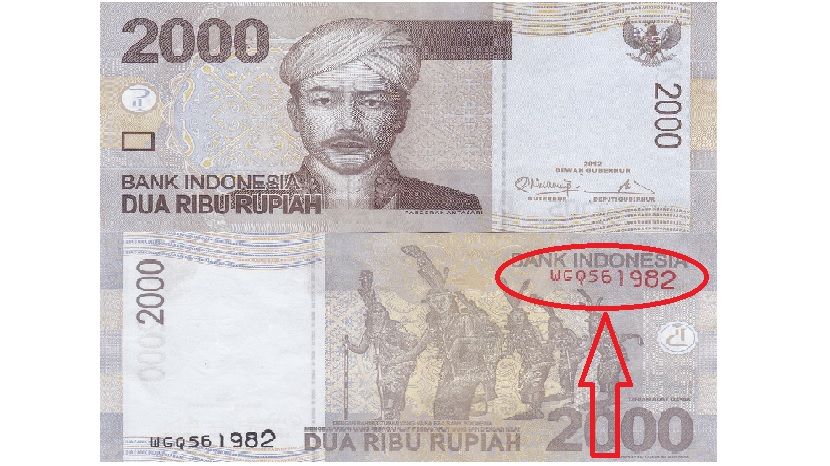 Detail Gambar Uang 200 Ribu Rupiah Nomer 57