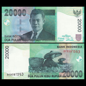 Detail Gambar Uang 20000 Nomer 14