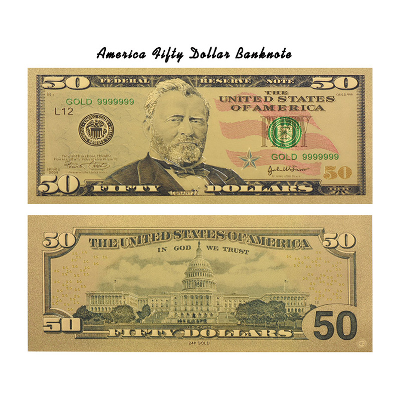 Detail Gambar Uang 50 Dolar Amerika Nomer 49