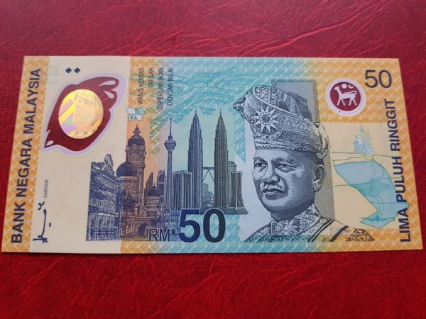 Detail Gambar Uang 50 Ringgit Malaysia Nomer 24