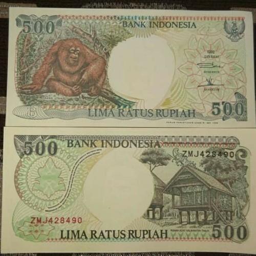 Detail Gambar Uang 500 Rupiah Nomer 11