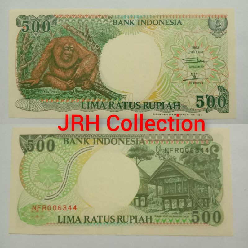 Detail Gambar Uang 500 Rupiah Nomer 18