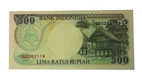 Detail Gambar Uang 500 Rupiah Nomer 19