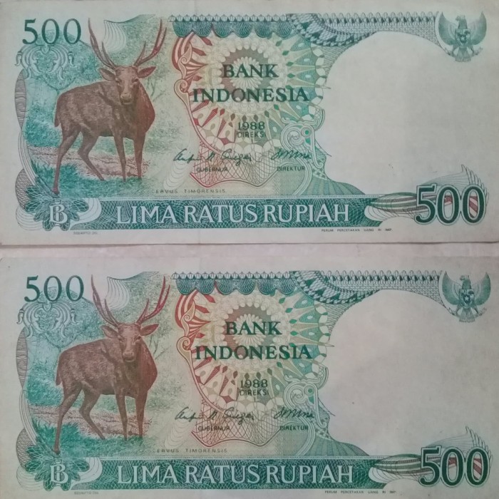 Detail Gambar Uang 500 Rupiah Nomer 22