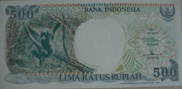 Detail Gambar Uang 500 Rupiah Nomer 55