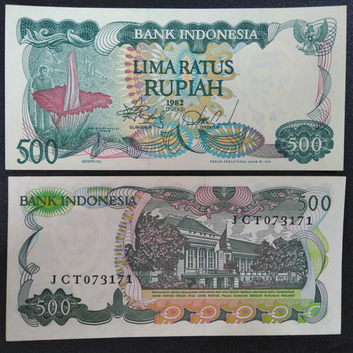 Detail Gambar Uang 500 Rupiah Nomer 8