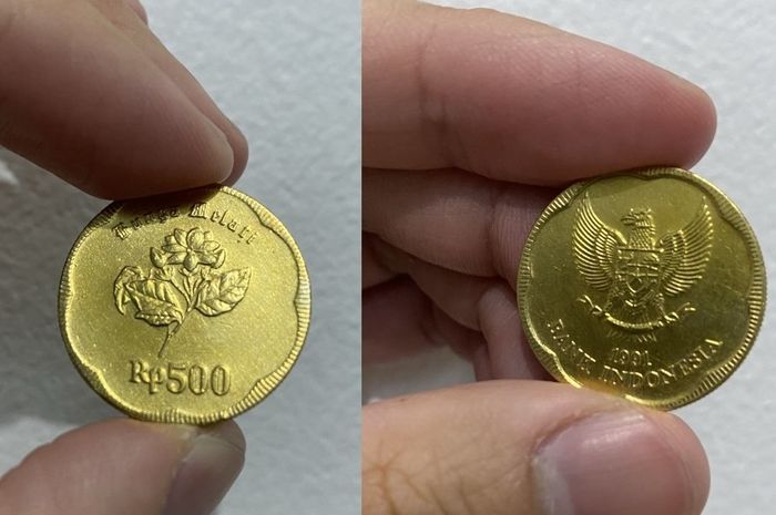 Detail Gambar Uang 500 Rupiah Logam Nomer 11